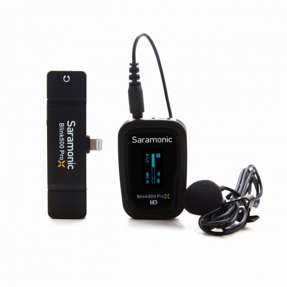 Беспроводная микрофонная система Saramonic Blink500 ProX B3 (передатчик + приёмник Lightning) Беспроводная микрофонная система Saramonic Blink500 ProX B3 (передатчик + приёмник Lightning)