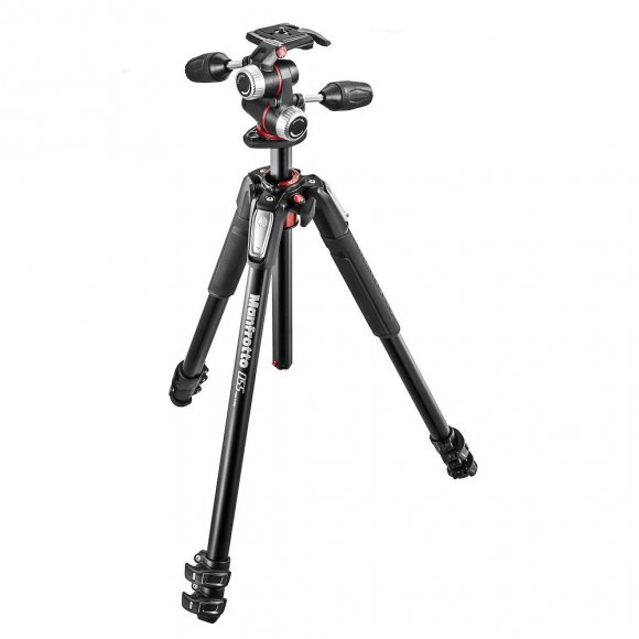 Штатив Manfrotto MK055XPRO3-3W: алюминиевый 055 с трёхосевой головой XPRO