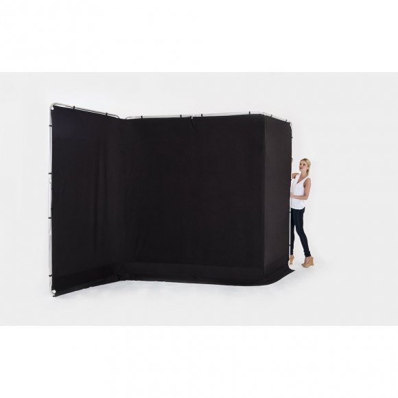 Панорамный фон Lastolite LB7621 Panoramic 4×2,3 м, чёрный, рама и чехол Панорамный фон Lastolite LB7621 Panoramic 4×2,3 м, чёрный, рама и чехол