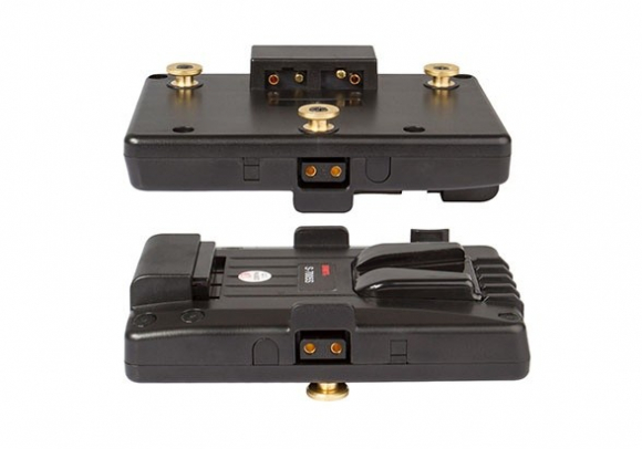 Переходная площадка SWIT S-7005S для аккумуляторов V-mount на камеры Gold Mount, D-Tap Переходная площадка SWIT S-7005S для аккумуляторов V-mount на камеры Gold Mount, D-Tap
