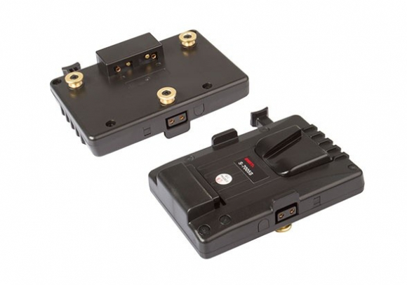 Переходная площадка SWIT S-7005S для аккумуляторов V-mount на камеры Gold Mount, D-Tap Переходная площадка SWIT S-7005S для аккумуляторов V-mount на камеры Gold Mount, D-Tap