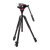 Видеокомплект Manfrotto MVK502055XPRO3V: голова MVH502AH и алюминиевый штатив 055 Video
