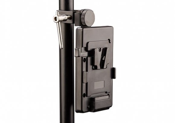 Площадка SWIT S-7200S V-mount с зажимом на стойку 25–45 мм и выходом D-Tap