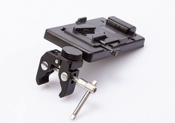 Площадка SWIT S-7200S V-mount с зажимом на стойку 25–45 мм и выходом D-Tap