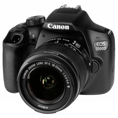Canon 1300D Kit 18-55mm III, черный