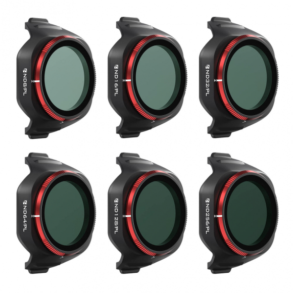 Набор из 6 ND/PL фильтров Freewell Bright Day (ND8/PL – ND256/PL) для DJI Mini 5 Pro Набор из 6 ND/PL фильтров Freewell Bright Day (ND8/PL – ND256/PL) для DJI Mini 5 Pro