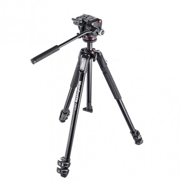 Штатив Manfrotto MK190X3-2W: алюминиевый 190X с жидкостной головой XPRO Штатив Manfrotto MK190X3-2W: алюминиевый 190X с жидкостной головой XPRO