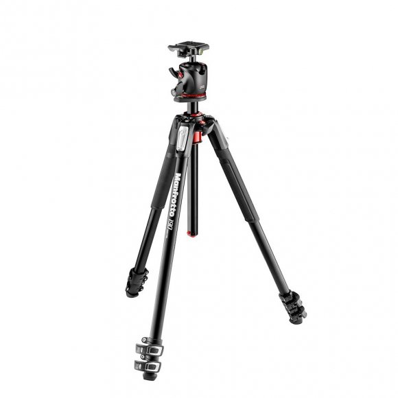 Штатив Manfrotto MK190XPRO3-BHQ2: алюминиевый 190XPRO с шаровой головой XPRO