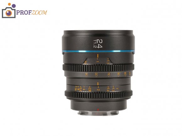 Объектив Sirui Night Walker Series 24mm T1.2 S35 для E-mount, серый