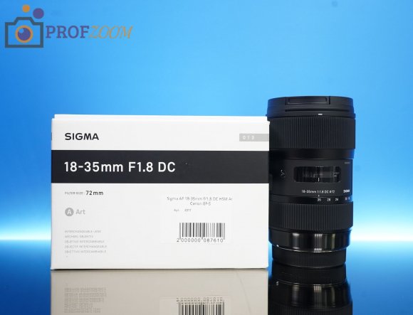 Объектив Sigma AF 18-35mm f/1.8 DC HSM Art Canon EF-S