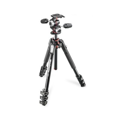 Штатив Manfrotto MK190XPRO4-3W: алюминиевый 190XPRO 4 секции с трёхосевой головой