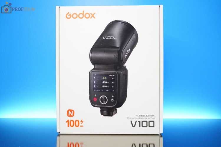 Комплект в фирменной коробке Godox V100 Nikon