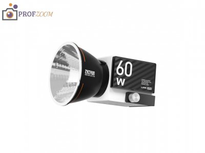 Компактный COB-осветитель Zhiyun MOLUS G60 60 Вт, 2700–6500 K, CRI 96+, 300 г Компактный COB-осветитель Zhiyun MOLUS G60 60 Вт, 2700–6500 K, CRI 96+, 300 г