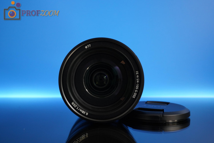 Передняя линза и резьба 77 мм Sony FE 24-105mm f/4 G OSS