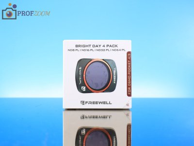 Набор из 4 гибридных ND/PL фильтров Freewell Bright Day (ND8/PL, ND16/PL, ND32/PL, ND64/PL) для DJI Osmo Pocket 4, Pocket 3 и Xtra Muse Набор из 4 гибридных ND/PL фильтров Freewell Bright Day (ND8/PL, ND16/PL, ND32/PL, ND64/PL) для DJI Osmo Pocket 4, Pocket 3 и Xtra Muse