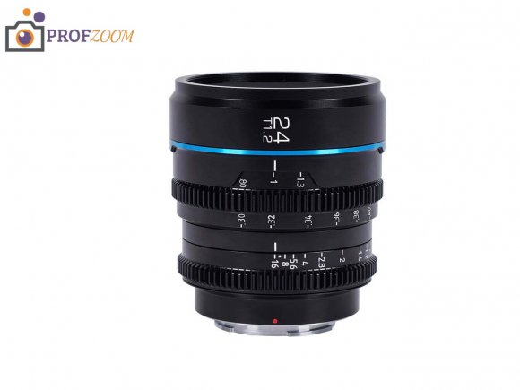 Объектив Sirui Night Walker Series 24mm T1.2 S35 для E-mount, черный