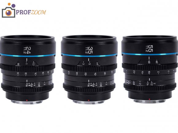 Объектив Sirui Night Walker Series 24mm T1.2 S35 для E-mount, черный