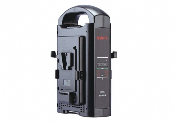 Зарядное устройство SWIT SC-302S на два аккумулятора V-mount, 2 А × 2