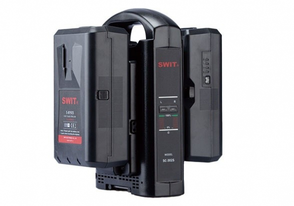 Зарядное устройство SWIT SC-302S на два аккумулятора V-mount, 2 А × 2