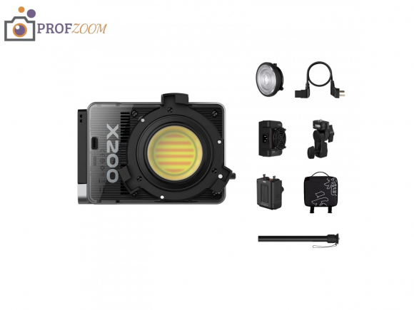 COB-осветитель Zhiyun MOLUS X200 Combo 200 Вт, bi-color, Bowens, с хабом аккумуляторов COB-осветитель Zhiyun MOLUS X200 Combo 200 Вт, bi-color, Bowens, с хабом аккумуляторов