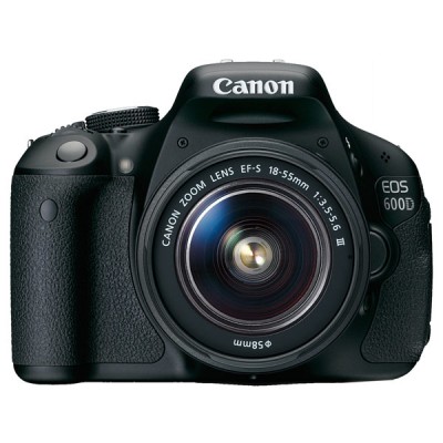 Canon EOS 600D Kit EF-S 18-55mm f/3.5-5.6 IS II, черный