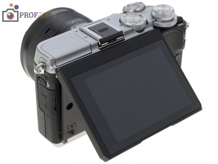 Откидной сенсорный экран Canon EOS M6 Kit 15-45