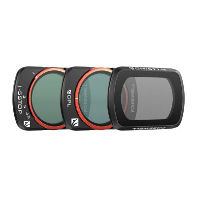 Набор из 3 фильтров Freewell Must Have (Black Mist 1/4, VND 1-5, CPL) для DJI Osmo Pocket 4, Pocket 3 и Xtra Muse Набор из 3 фильтров Freewell Must Have (Black Mist 1/4, VND 1-5, CPL) для DJI Osmo Pocket 4, Pocket 3 и Xtra Muse
