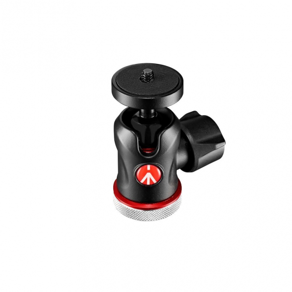 Мини шаровая голова Manfrotto MH492LCD-BH с креплением в холодный башмак Мини шаровая голова Manfrotto MH492LCD-BH с креплением в холодный башмак