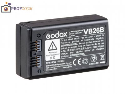 Аккумулятор Godox VB26B для вспышек V1 и V860III Аккумулятор Godox VB26B для вспышек V1 и V860III
