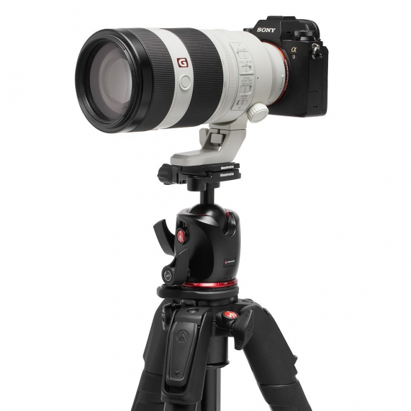 Штатив Manfrotto MK055XPRO3-Q6T: алюминиевый 055XPRO с шаровой головой Arca-Swiss Штатив Manfrotto MK055XPRO3-Q6T: алюминиевый 055XPRO с шаровой головой Arca-Swiss