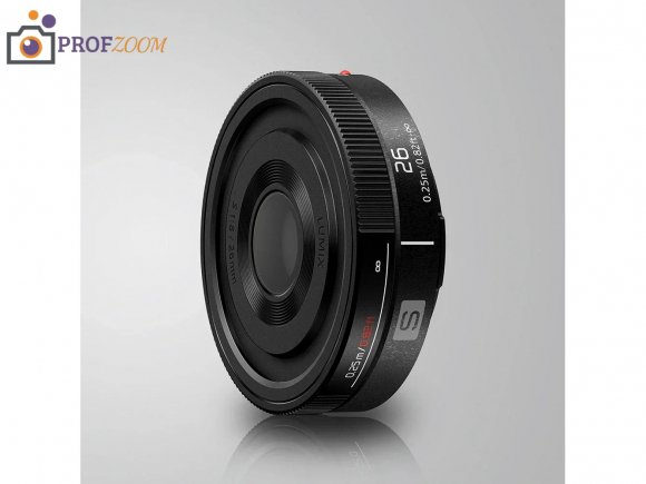 Объектив Panasonic Lumix S 26mm f/8 (S-R26)