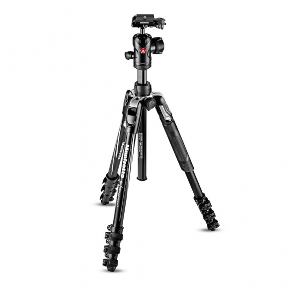 Штатив Manfrotto Befree Advanced MKBFRLA4BK-BH с шаровой головой, клипсы, алюминий Штатив Manfrotto Befree Advanced MKBFRLA4BK-BH с шаровой головой, клипсы, алюминий