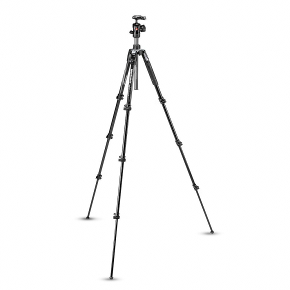 Штатив Manfrotto Befree Advanced MKBFRLA4BK-BH с шаровой головой, клипсы, алюминий Штатив Manfrotto Befree Advanced MKBFRLA4BK-BH с шаровой головой, клипсы, алюминий