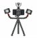 Риг для смартфона Joby GorillaPod Mobile Rig JB01533 с двумя держателями для света и микрофона Риг для смартфона Joby GorillaPod Mobile Rig JB01533 с двумя держателями для света и микрофона