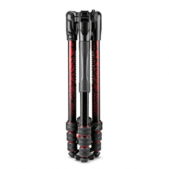 Штатив Manfrotto Befree Advanced MKBFRTA4RD-BH с шаровой головой, поворотные фиксаторы, красный Штатив Manfrotto Befree Advanced MKBFRTA4RD-BH с шаровой головой, поворотные фиксаторы, красный