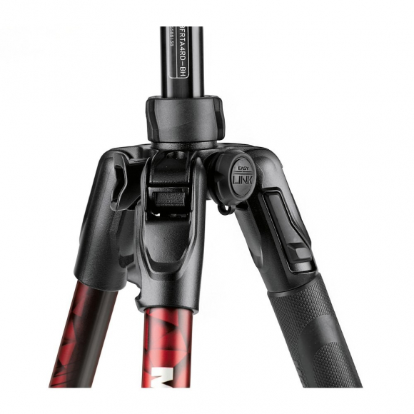 Штатив Manfrotto Befree Advanced MKBFRTA4RD-BH с шаровой головой, поворотные фиксаторы, красный Штатив Manfrotto Befree Advanced MKBFRTA4RD-BH с шаровой головой, поворотные фиксаторы, красный