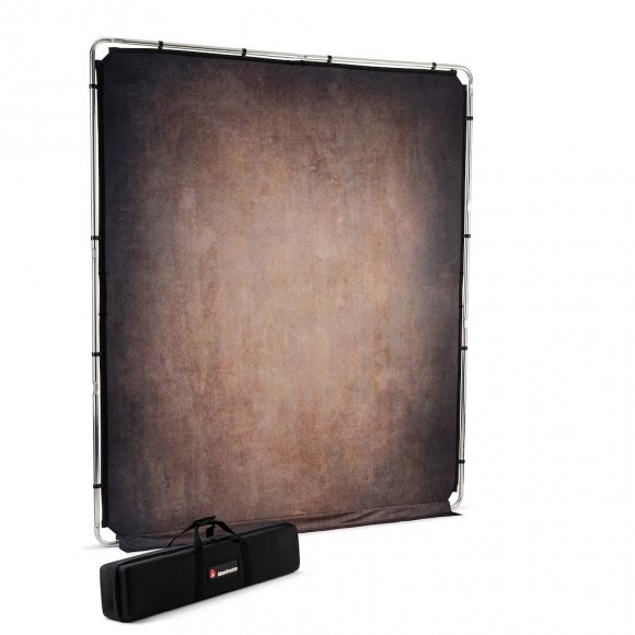 Фон Lastolite EzyFrame Vintage LB7934 2×2,3 м, орех, рама, чехол и кейс Фон Lastolite EzyFrame Vintage LB7934 2×2,3 м, орех, рама, чехол и кейс