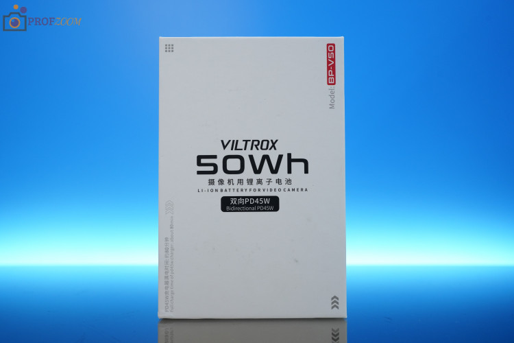 Оригинальная упаковка Viltrox BP-V50