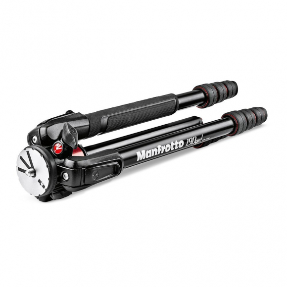 Штатив Manfrotto 190 Go! MT190GOA4 алюминиевый, 4 секции, поворотные фиксаторы Штатив Manfrotto 190 Go! MT190GOA4 алюминиевый, 4 секции, поворотные фиксаторы
