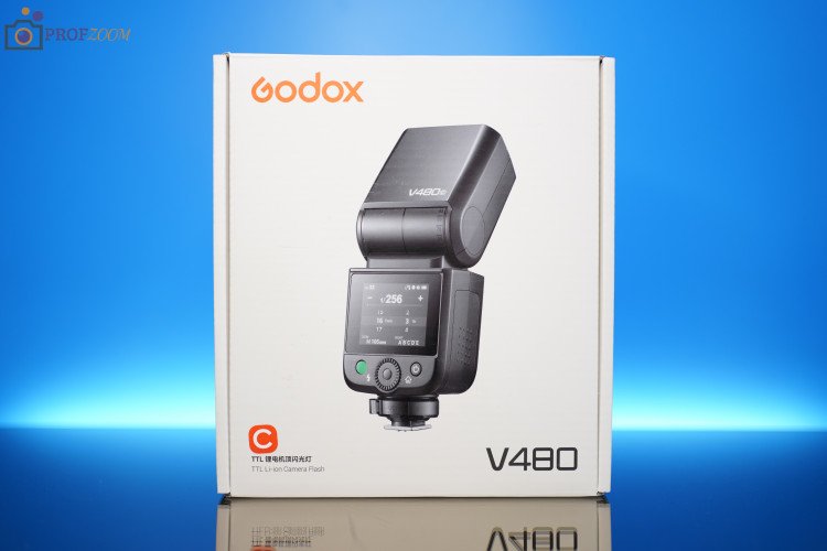 Комплект в фирменной коробке Godox V480 Canon
