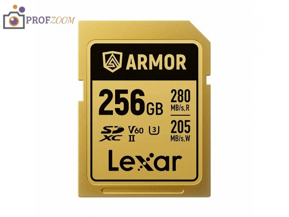 Карта памяти Lexar Armor Gold SDXC 128Gb UHS-II U3 V60 Карта памяти Lexar Armor Gold SDXC 128Gb UHS-II U3 V60