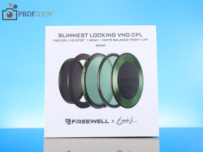Гибридный фильтр Freewell x Brandon Li VND/CPL 1-10 stop Cine Kit с основанием 86 мм и ND32 Гибридный фильтр Freewell x Brandon Li VND/CPL 1-10 stop Cine Kit с основанием 86 мм и ND32