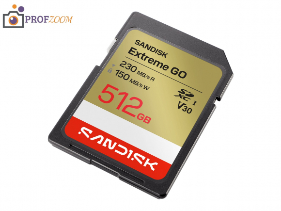Карта памяти SanDisk Extreme GO SDXC UHS-I 512GB (SDSDXGN-512G-GNCIN) Карта памяти SanDisk Extreme GO SDXC UHS-I 512GB (SDSDXGN-512G-GNCIN)