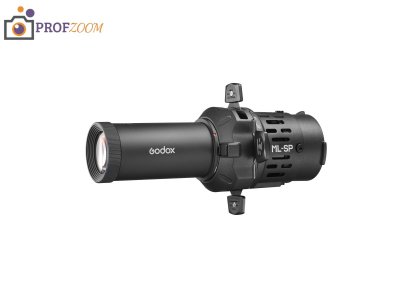 Проекционная насадка Godox ML-SP19Kit с линзой 19° байонет Godox Проекционная насадка Godox ML-SP19Kit с линзой 19° байонет Godox