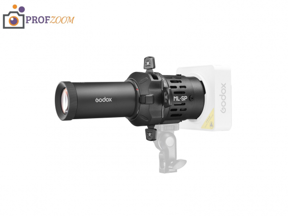 Проекционная насадка Godox ML-SP19Kit с линзой 19° байонет Godox Проекционная насадка Godox ML-SP19Kit с линзой 19° байонет Godox