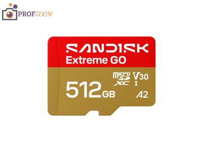Карта памяти SanDisk Extreme GO microSDXC UHS-I 512GB (SDSQXGN-512G-GN6MN) Карта памяти SanDisk Extreme GO microSDXC UHS-I 512GB (SDSQXGN-512G-GN6MN)