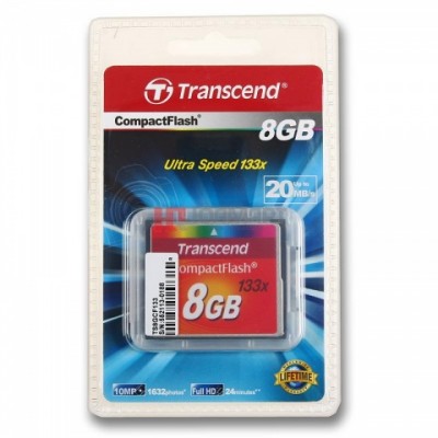 CF  Transcend    8GB  (133x)