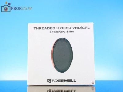 Ультратонкий резьбовой гибридный фильтр Freewell VND/CPL 3-7 stop 67 мм Ультратонкий резьбовой гибридный фильтр Freewell VND/CPL 3-7 stop 67 мм