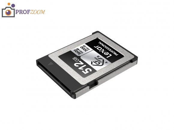 Карта памяти Lexar Professional CFexpress 4.0 Type B 512GB SILVER (LCXEXS4512G-RNENC)