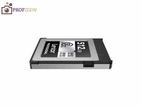 Карта памяти Lexar Professional CFexpress 4.0 Type B 512GB SILVER (LCXEXS4512G-RNENC)